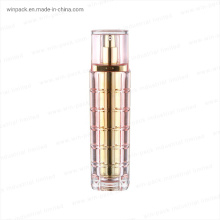 Winpack New Design Square Gold Lotion Acrylic Bottle with Acrylic Cap